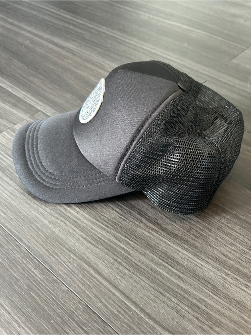 Unisex Black cap